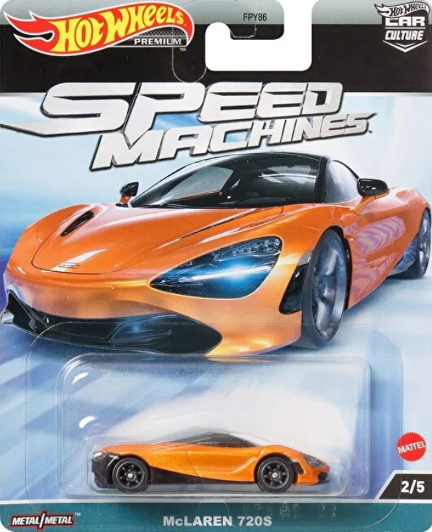 Hot Wheels Premium Arabalar Speed Machines McLaren 720s